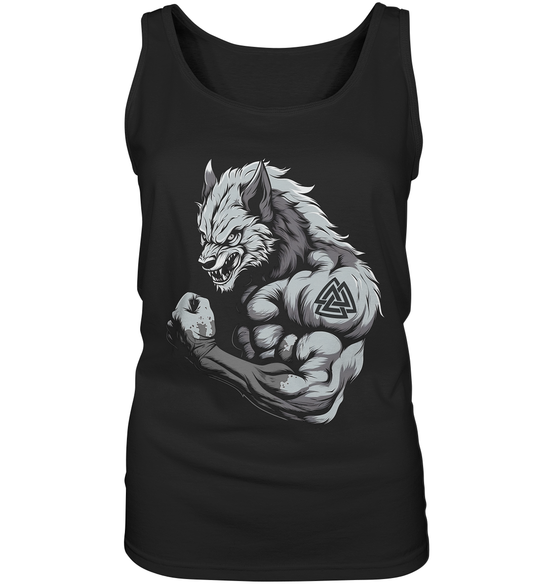 Wolf Valknut - Ladies Tank-Top