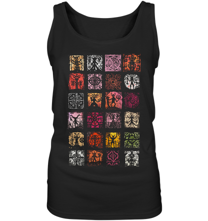 Abstrakte Nordische Symbole  - Ladies Tank-Top