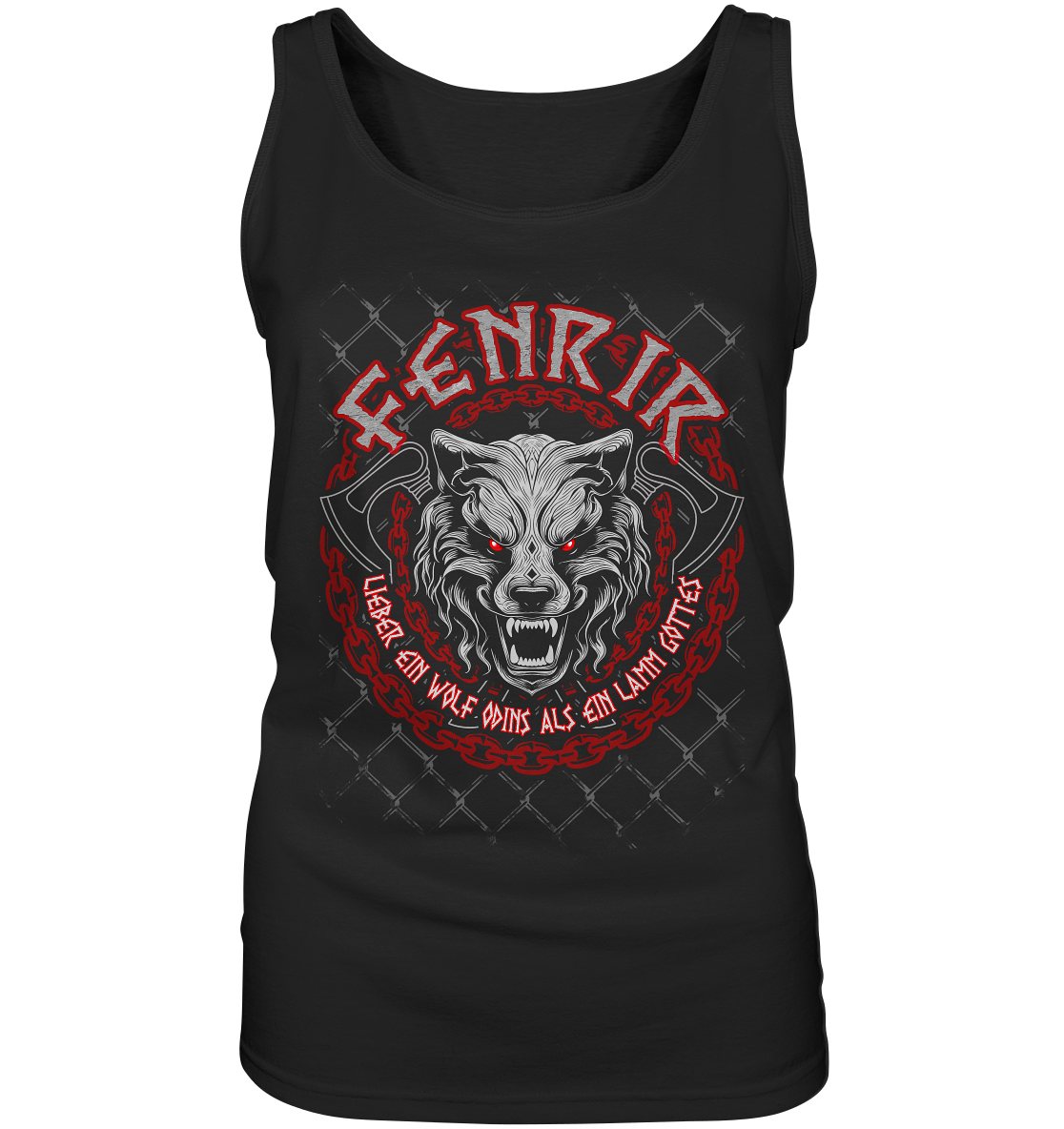 Nordic Wolf   Fenrir - Ladies Tank-Top