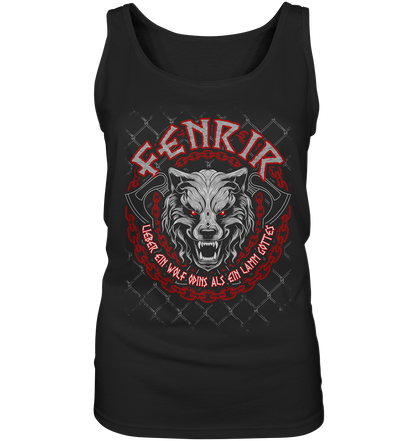 Nordic Wolf   Fenrir - Ladies Tank-Top