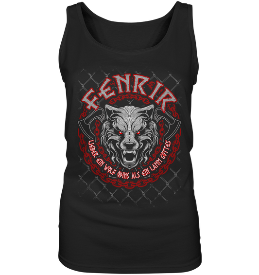 Nordic Wolf   Fenrir - Ladies Tank-Top