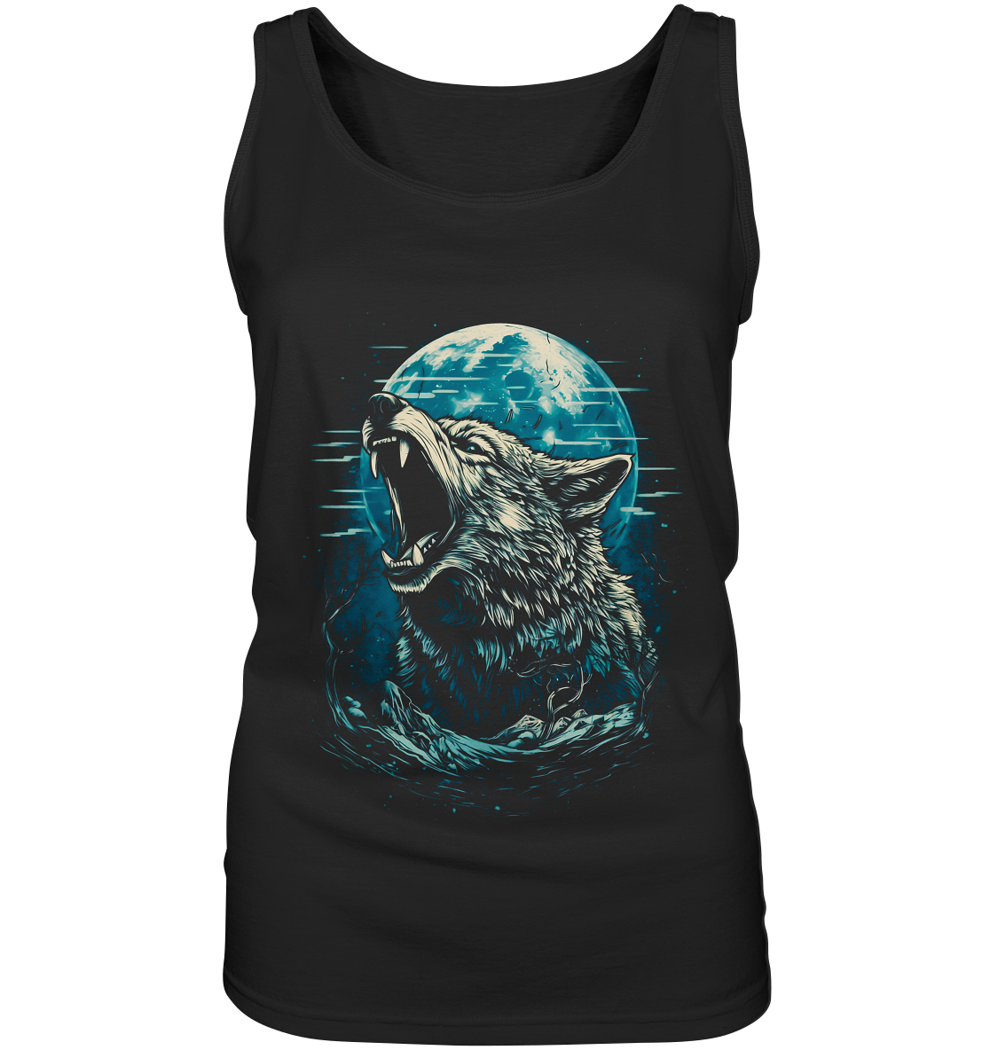 Nordic Wolf  - Ladies Tank-Top