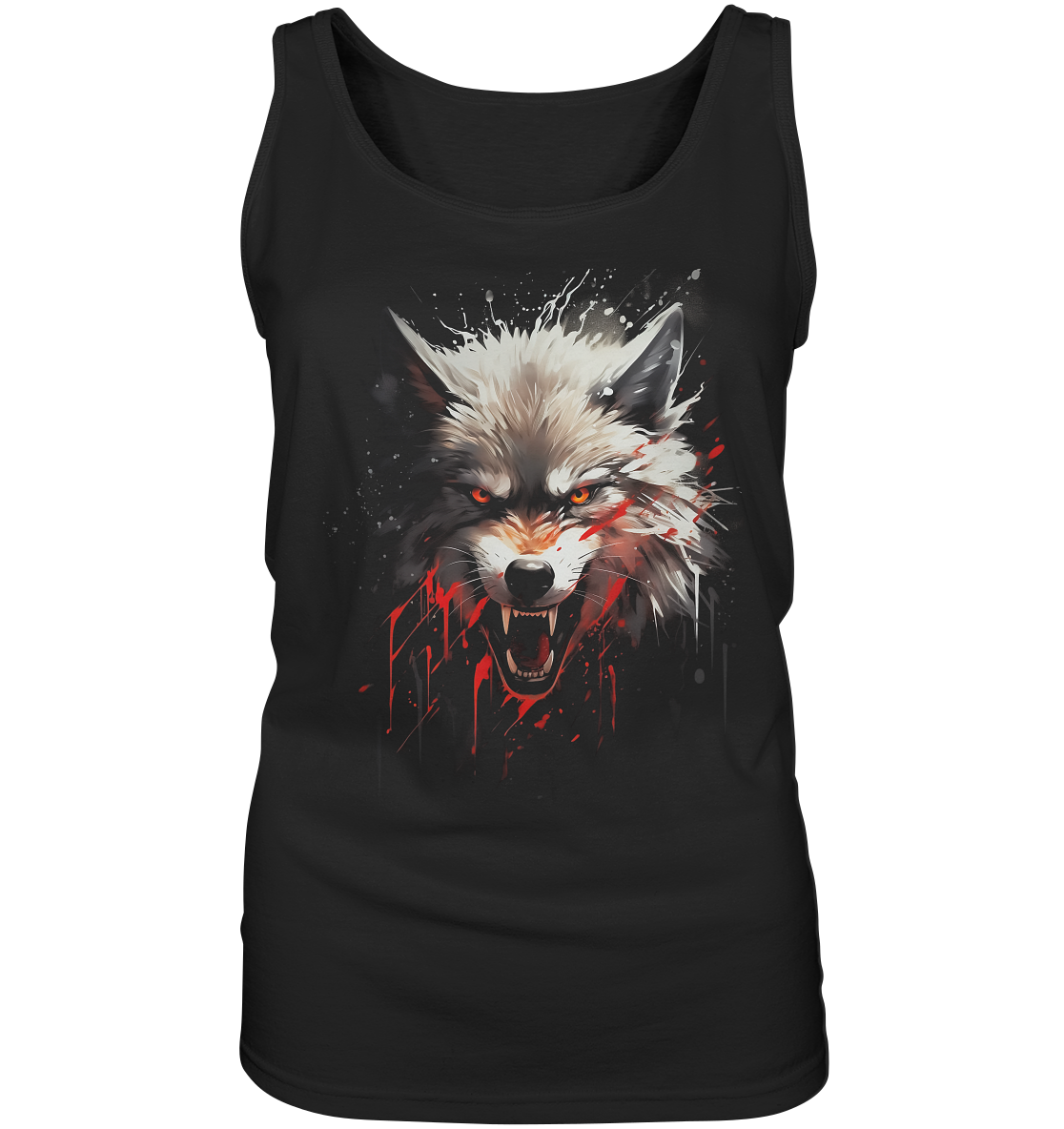 Nordic Wolf - Ladies Tank-Top