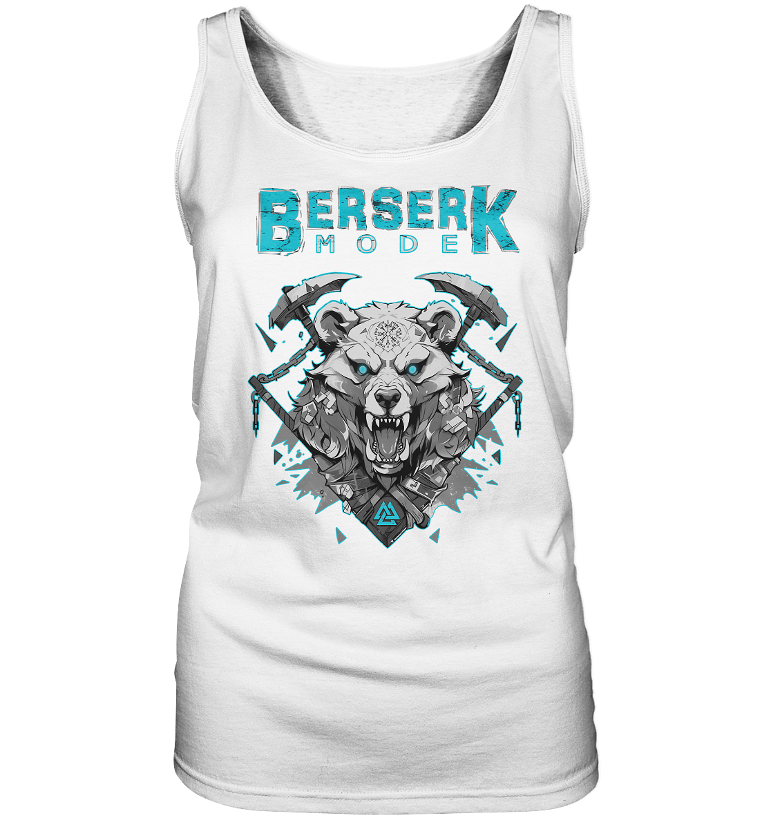 Berserk Mode Bear - Ladies Tank-Top