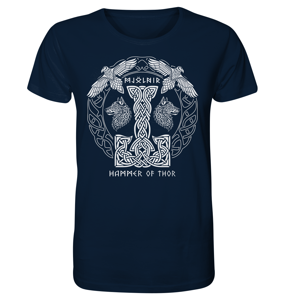 Mjölnir Hammer Of Thor - Organic Basic Shirt