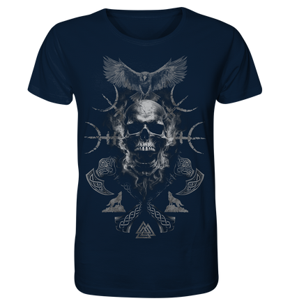 Skull Aegishjalmur - Organic Basic Shirt