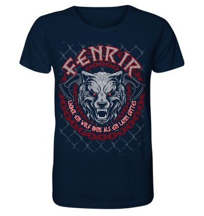 Nordic Wolf   Fenrir - Organic Basic Shirt