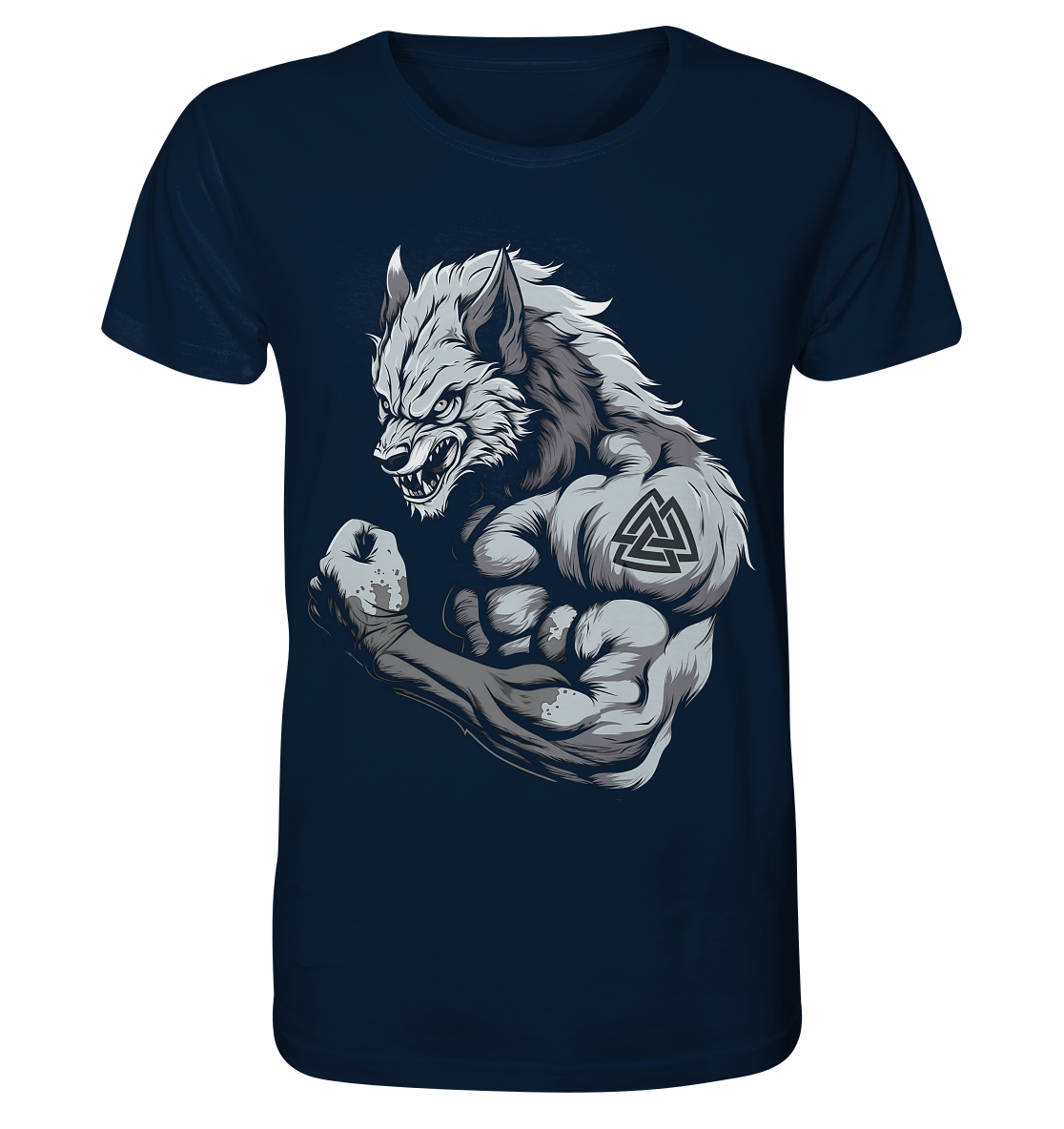 Wolf Valknut - Organic Basic Shirt