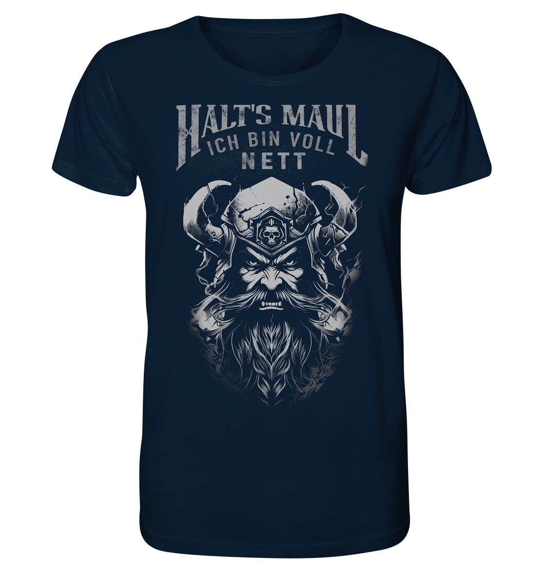 Halt's MauL Ich Bin Voll Nett - Organic Basic Shirt