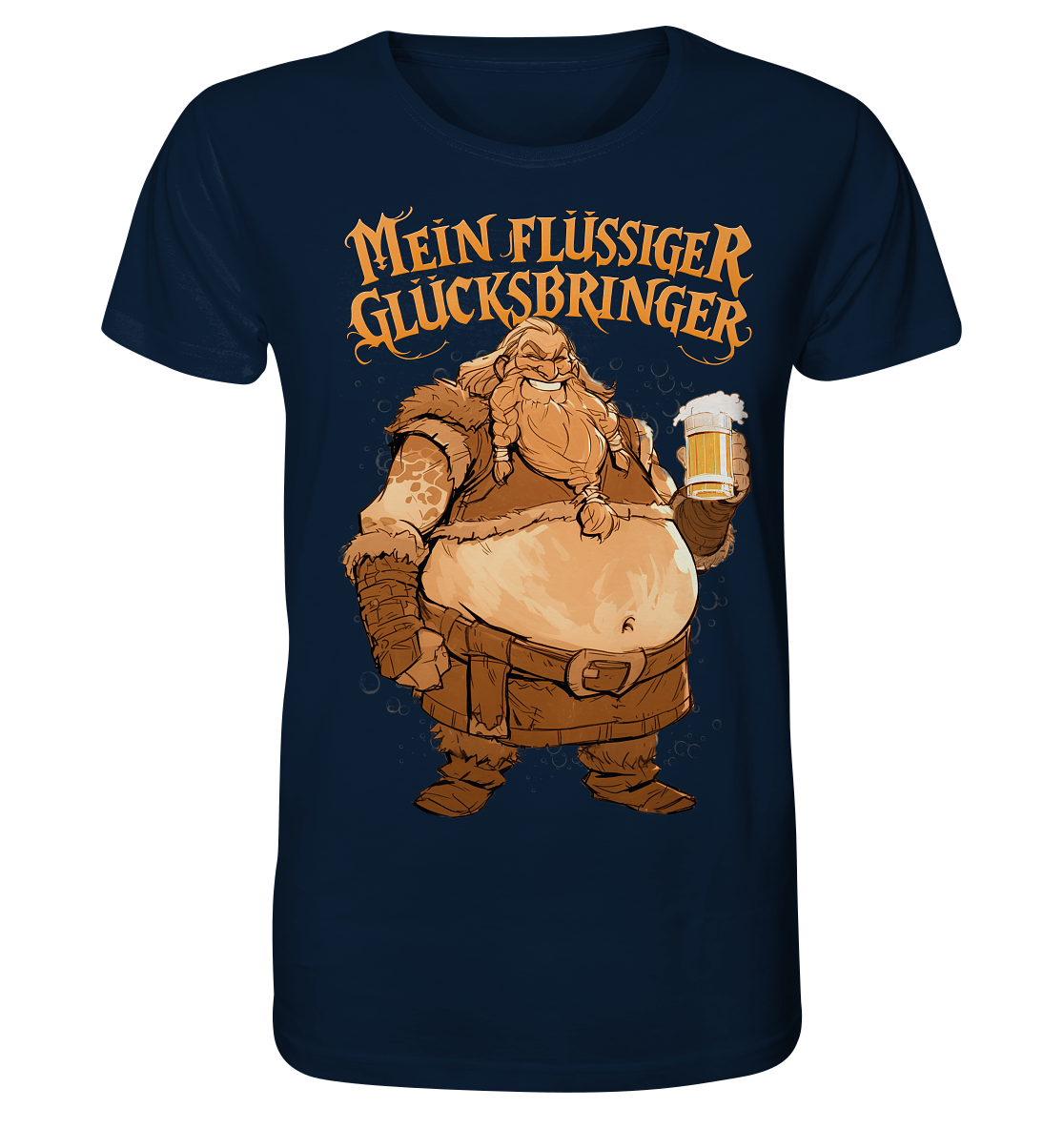 Mein Flüssiger Glücksbringer  - Organic Basic Shirt