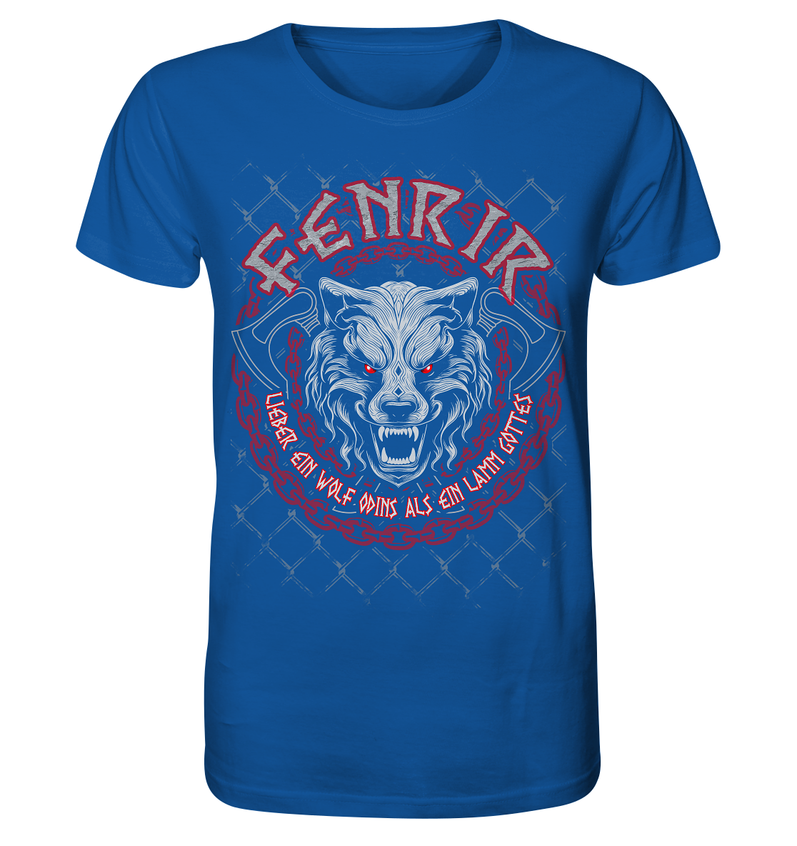 Nordic Wolf   Fenrir - Organic Basic Shirt