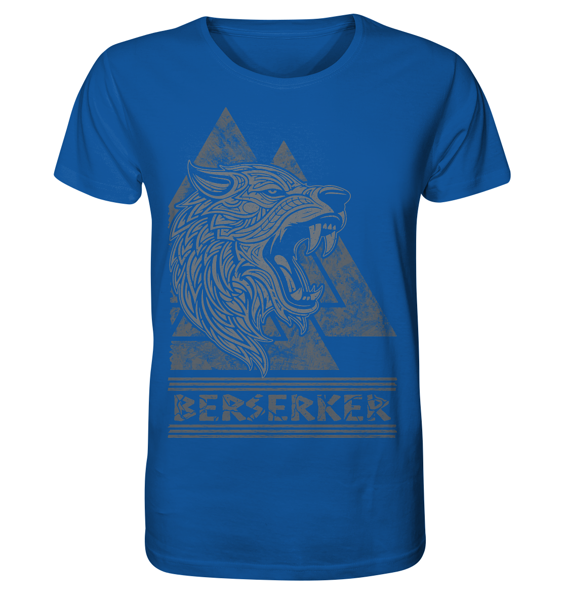 Nordic Wolf Berserker  - Organic Basic Shirt