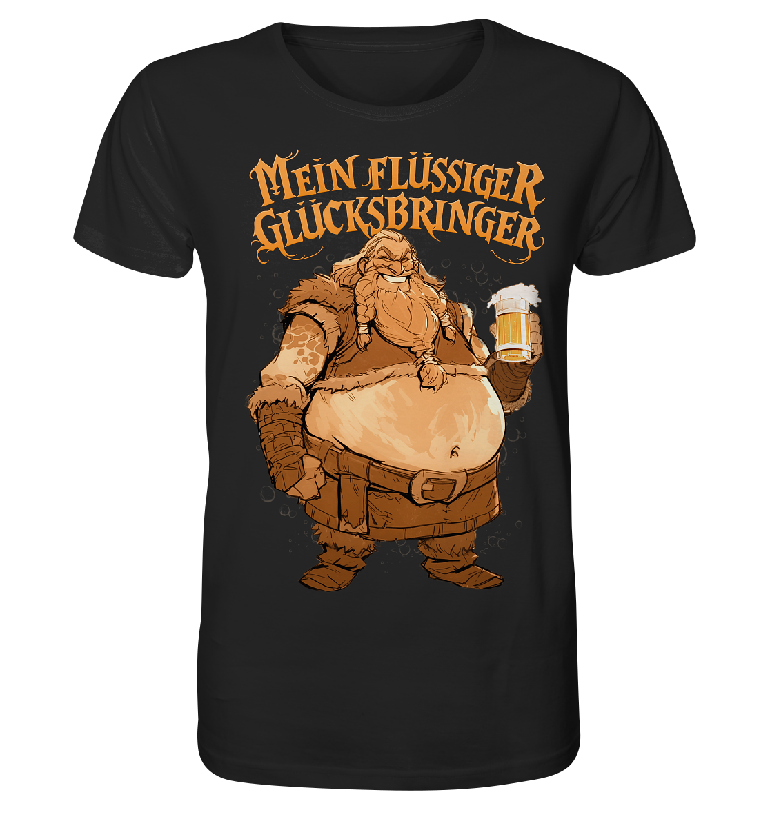 Mein Flüssiger Glücksbringer  - Organic Basic Shirt