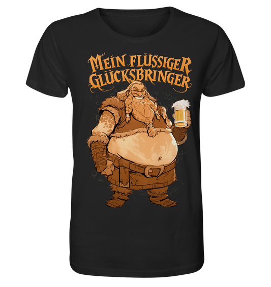 Mein Flüssiger Glücksbringer  - Organic Basic Shirt