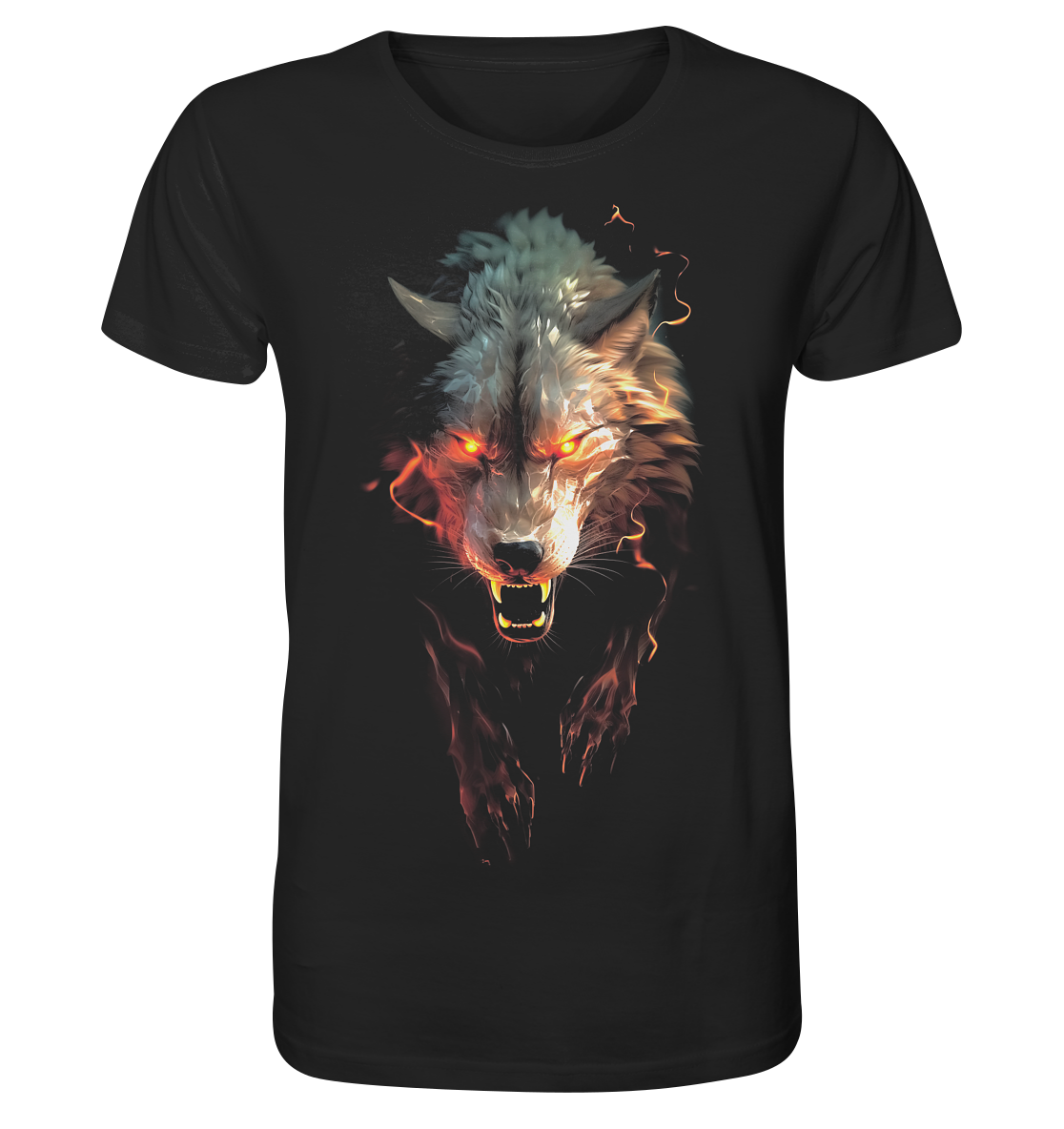 Wolf  - Organic Basic Shirt