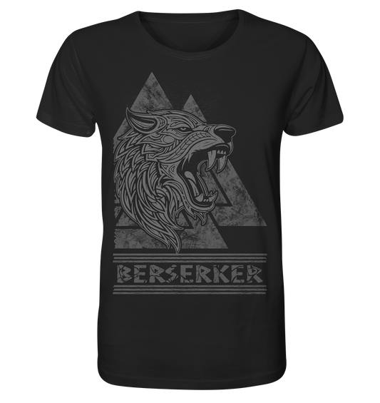 Nordic Wolf Berserker  - Organic Basic Shirt