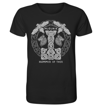 Mjölnir Hammer Of Thor - Organic Basic Shirt