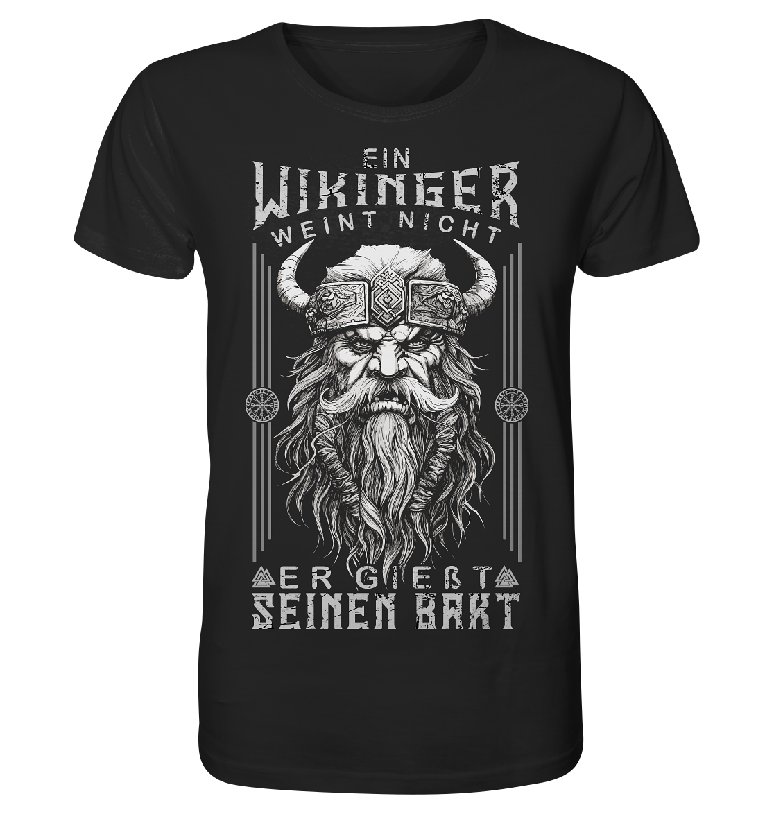 Ein Wikinger Weint Nicht  - Organic Basic Shirt