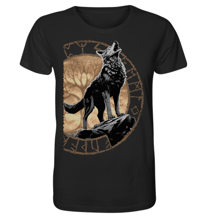 Wolf Yggdrasil  - Organic Basic Shirt