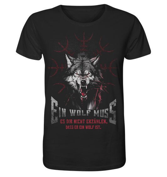 Nordischer Wolf - Organic Basic Shirt