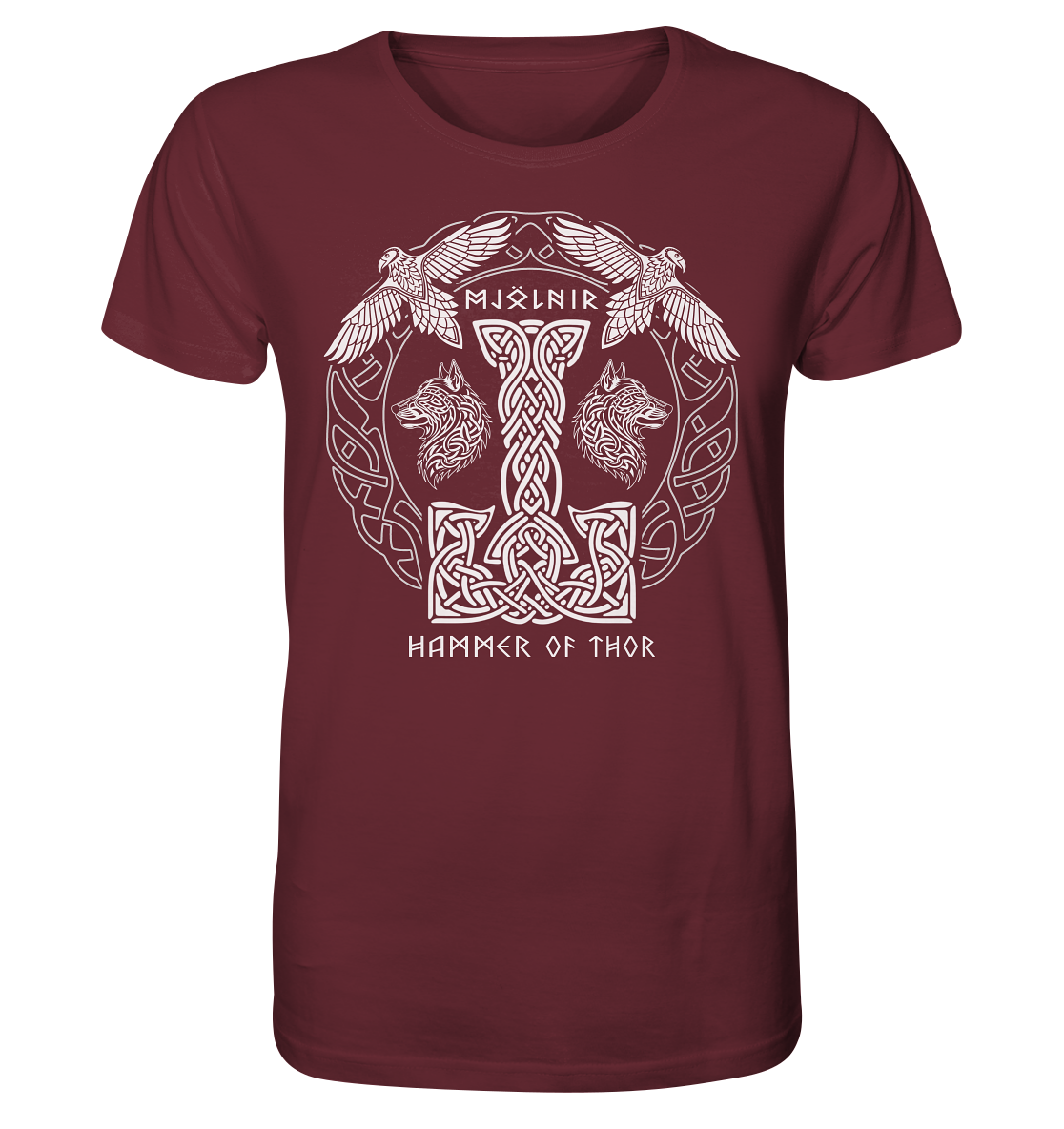 Mjölnir Hammer Of Thor - Organic Basic Shirt