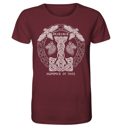 Mjölnir Hammer Of Thor - Organic Basic Shirt