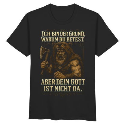 Ich Bin Der Grund ... - Organic Basic Shirt