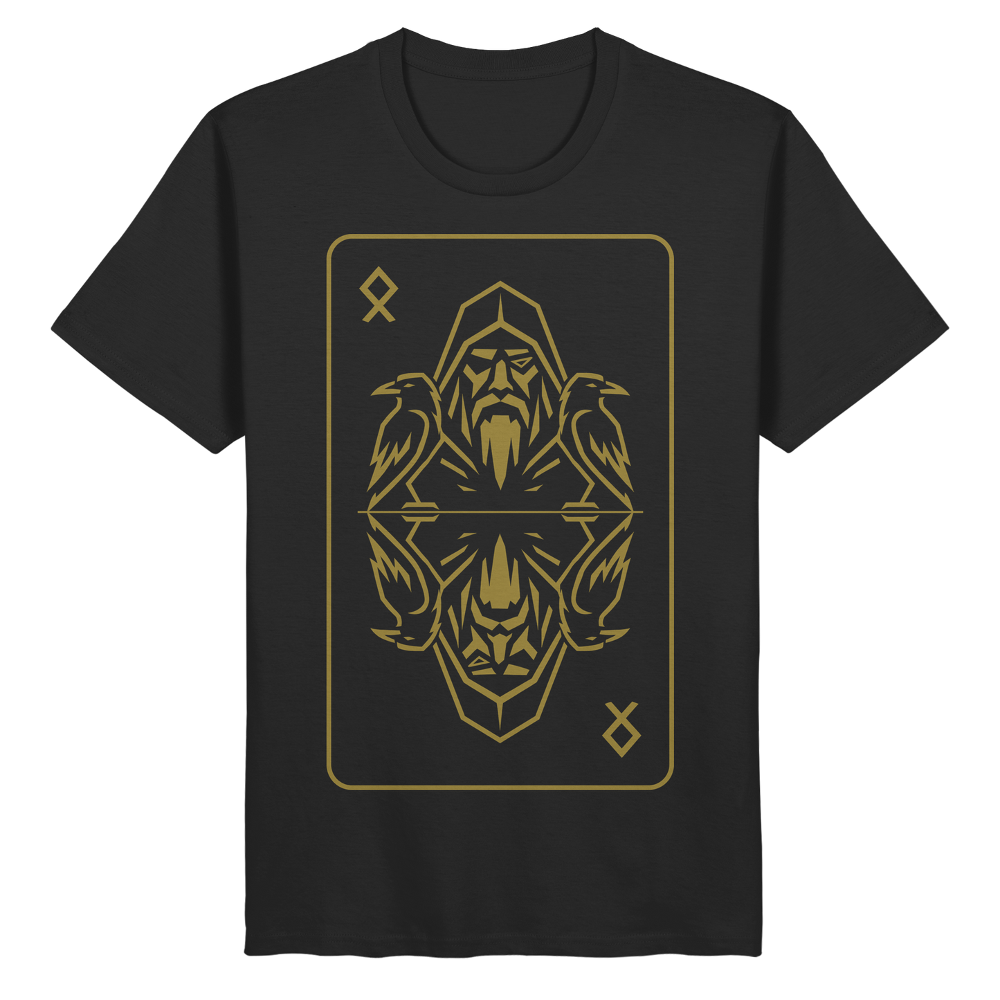 Runen Karte Odin - Organic Basic Shirt