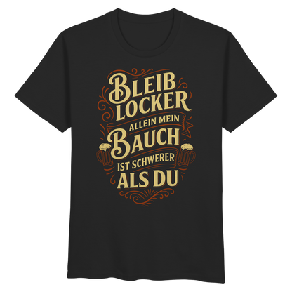 BleibL ocker - Organic Basic Shirt
