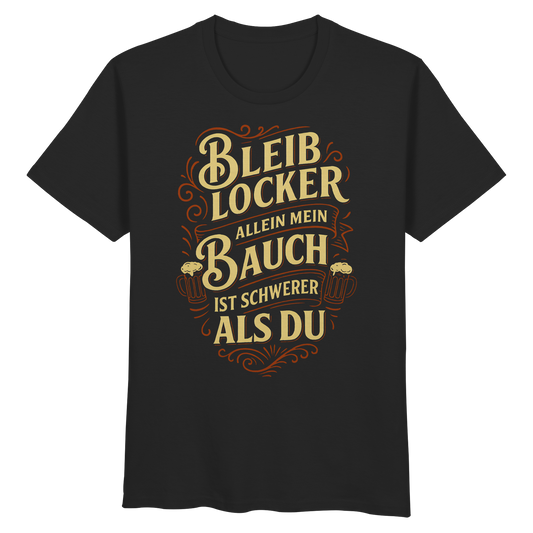 BleibL ocker - Organic Basic Shirt