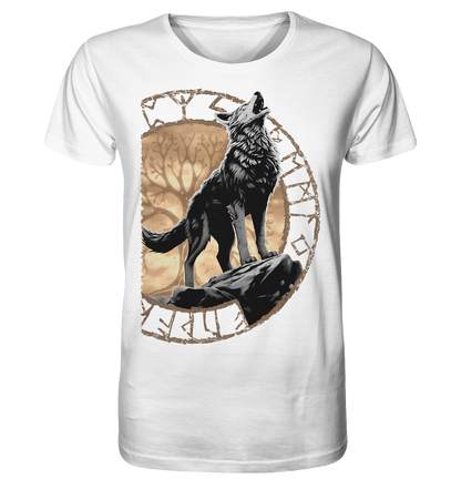 Wolf Yggdrasil  - Organic Basic Shirt