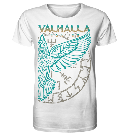 Valhalla Asgard Hugin  - Organic Basic Shirt | Sale