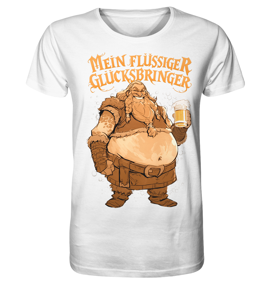 Mein Flüssiger Glücksbringer  - Organic Basic Shirt