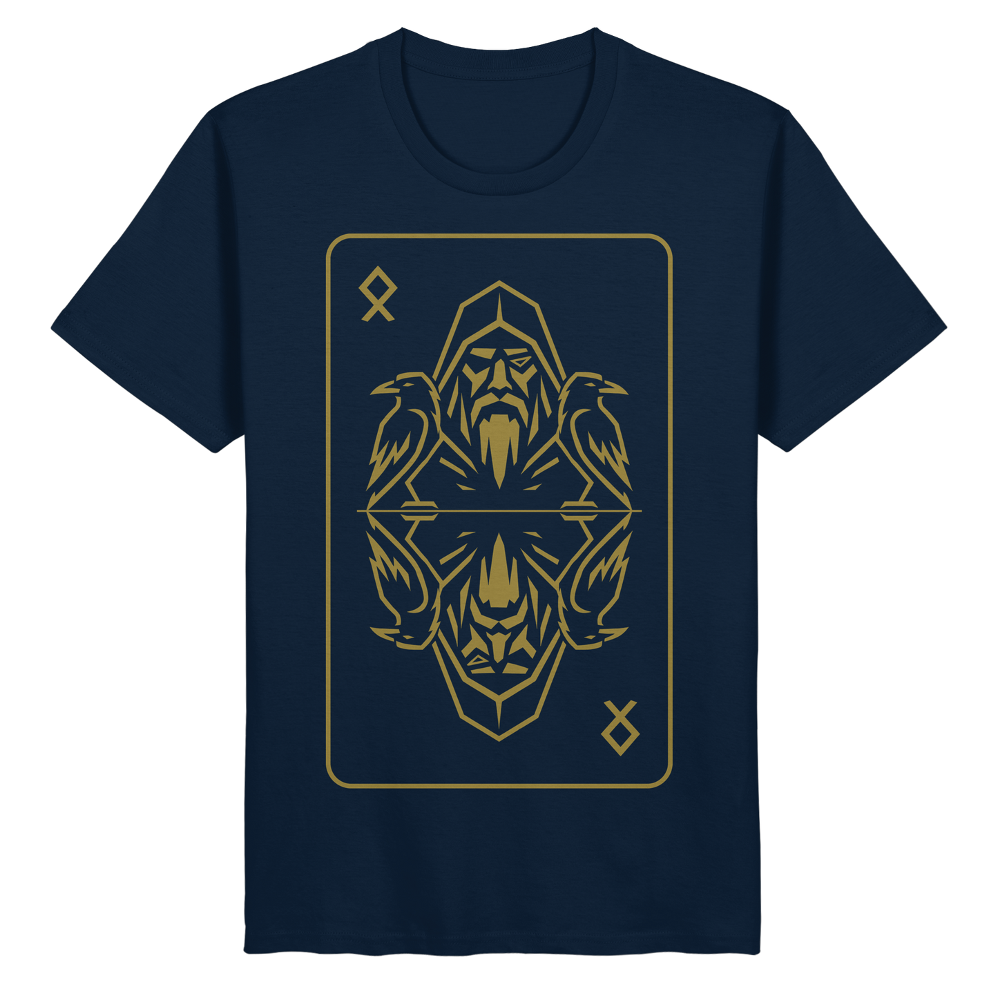 Runen Karte Odin - Organic Basic Shirt