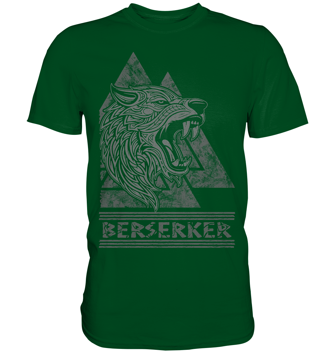 Nordic Wolf Berserker  - Premium Shirt