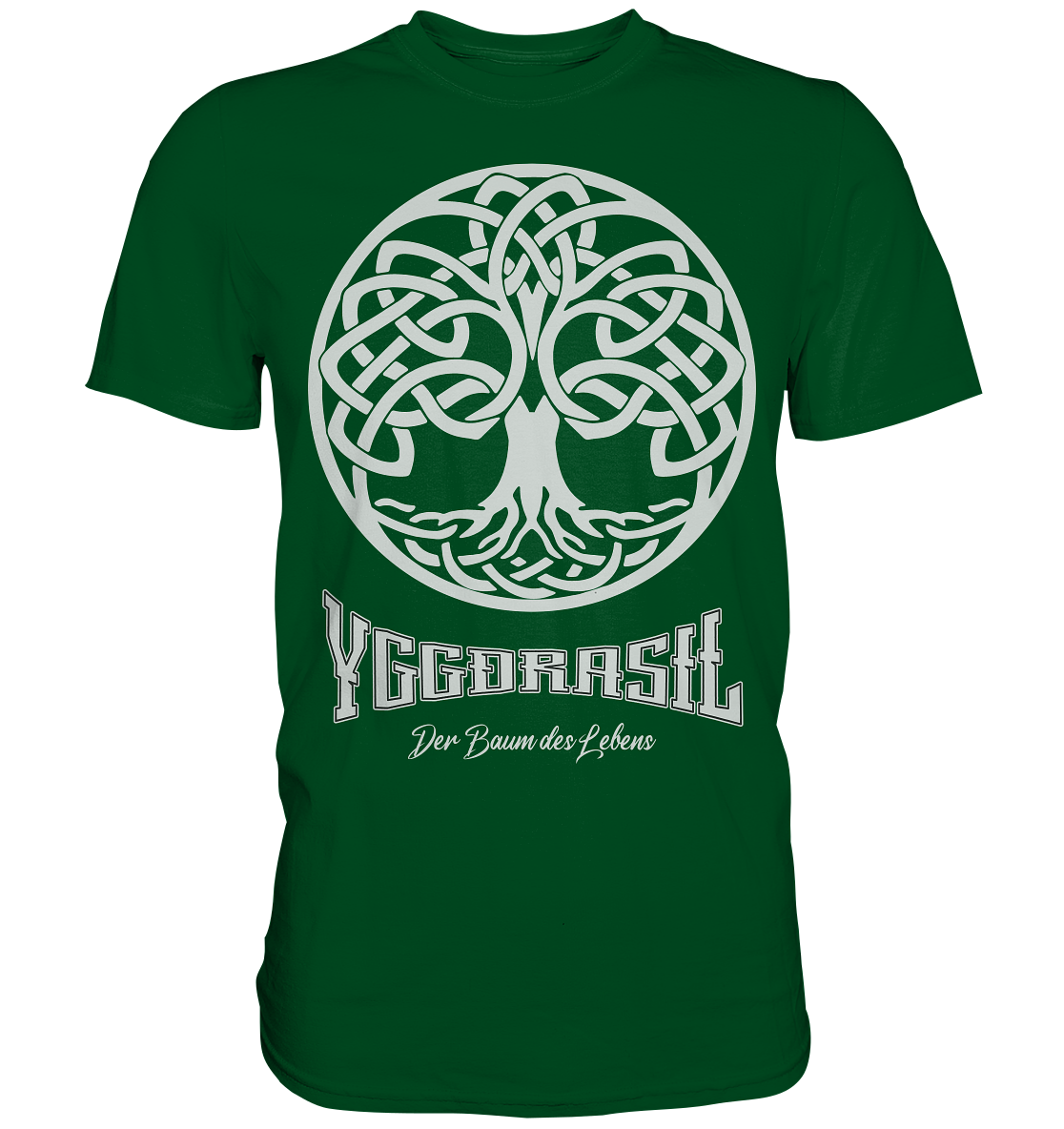 Yggdrasil Der Baum Des Lebens - Premium Shirt