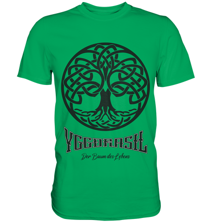 Yggdrasil Der Baum Des Lebens - Premium Shirt