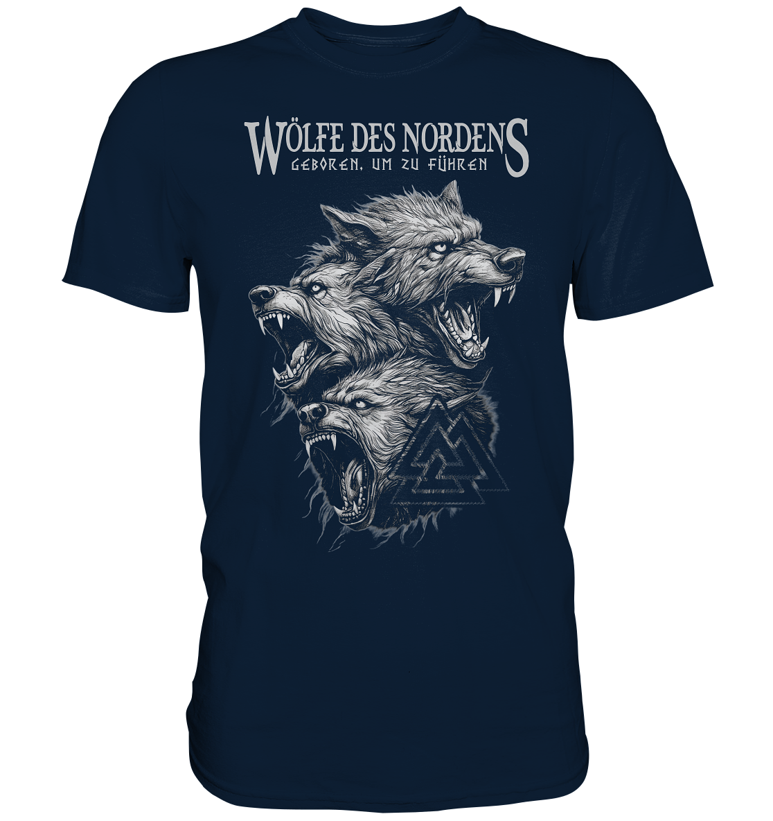 Wölfe Des Nordens - Premium Shirt