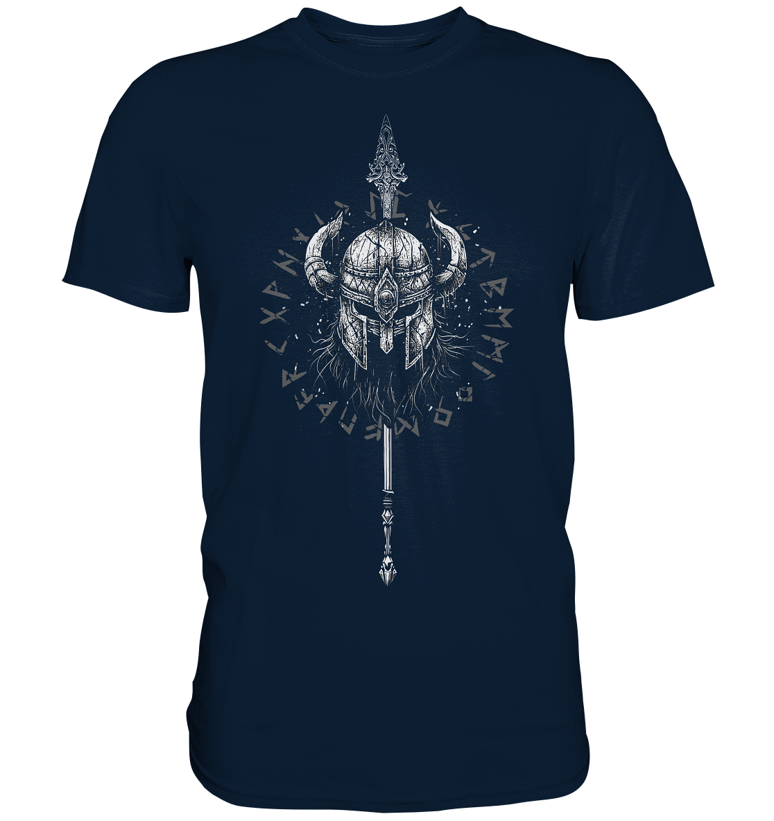 Wikinger Helm  - Premium Shirt