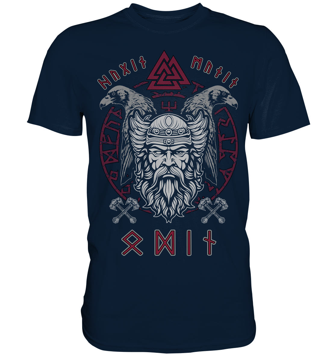 Odin Hugin Munin - Premium Shirt