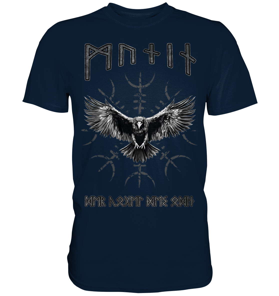 Rabe Munin Aegishjalmur - Premium Shirt