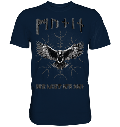 Rabe Munin Aegishjalmur - Premium Shirt