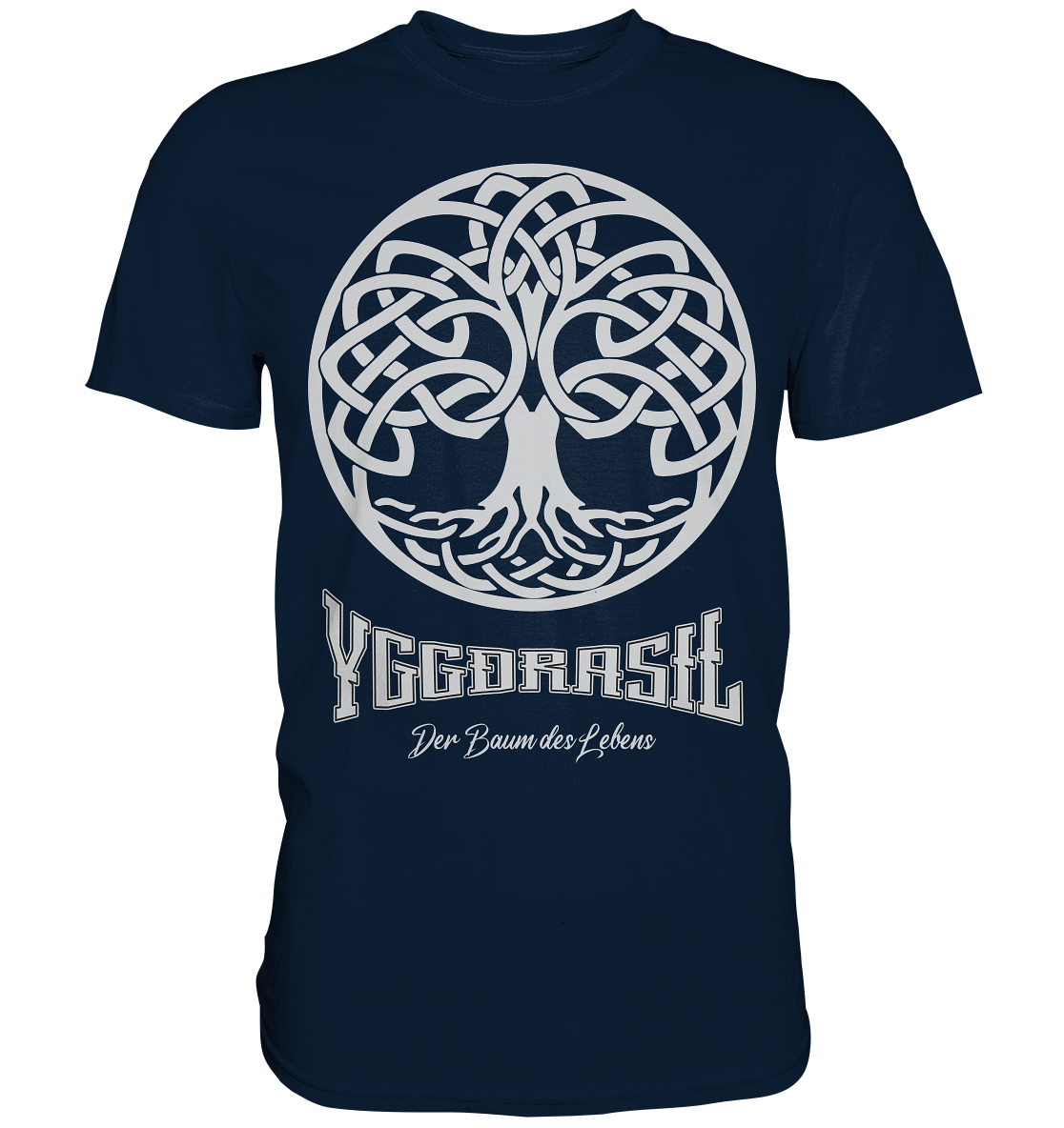 Yggdrasil Der Baum Des Lebens - Premium Shirt