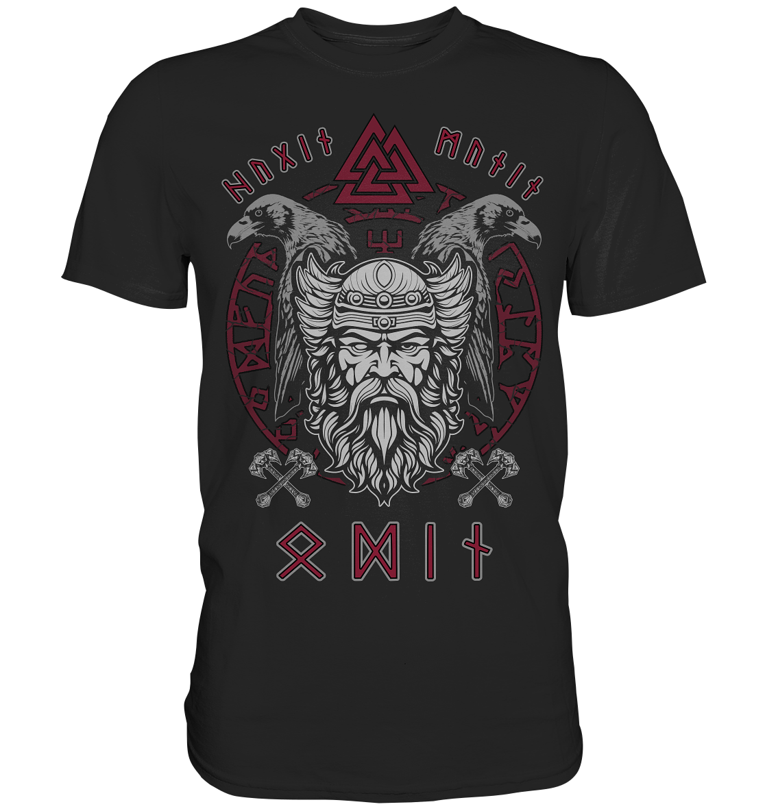 Odin Hugin Munin - Premium Shirt