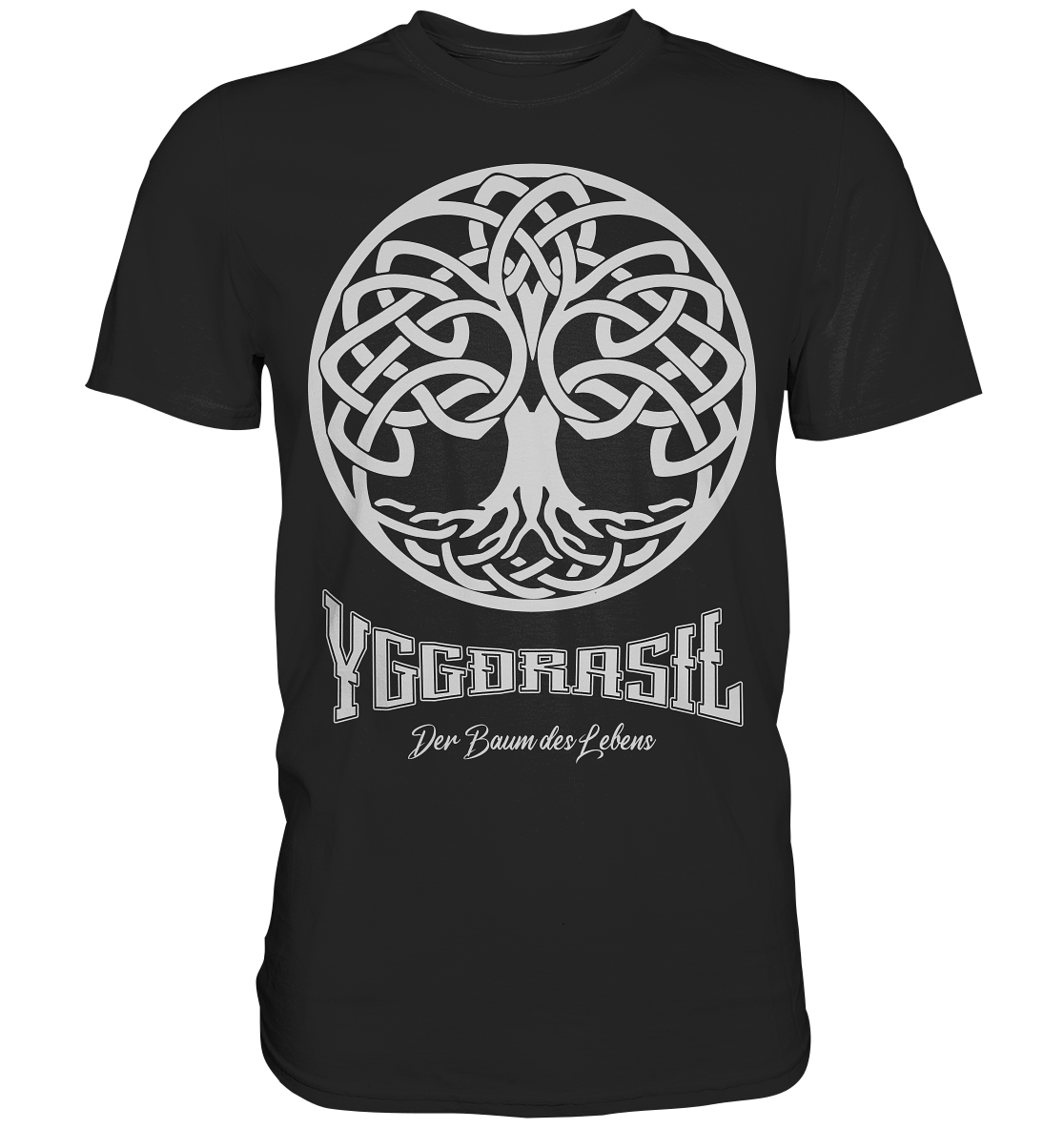 Yggdrasil Der Baum Des Lebens - Premium Shirt