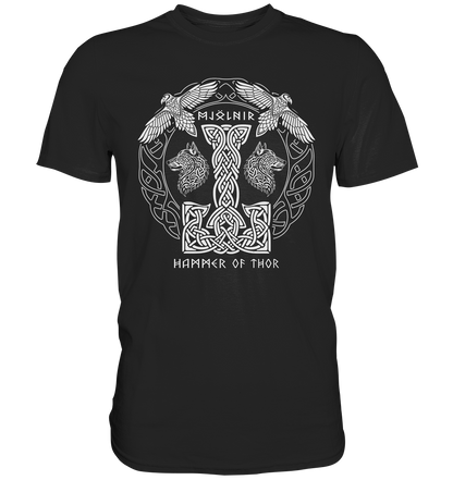 Mjölnir Hammer Of Thor - Premium Shirt