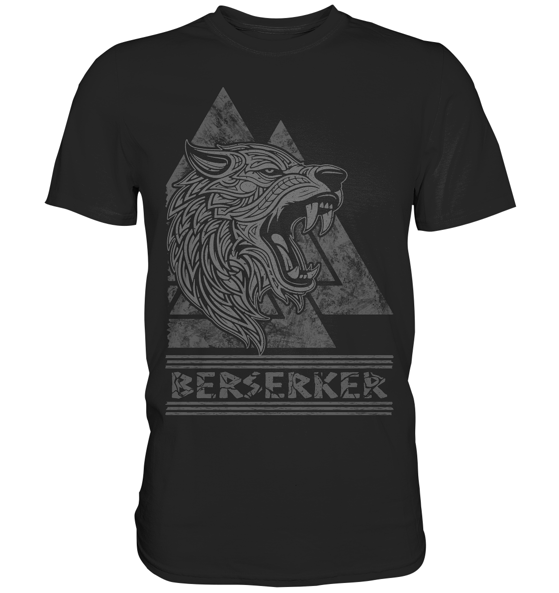 Nordic Wolf Berserker  - Premium Shirt