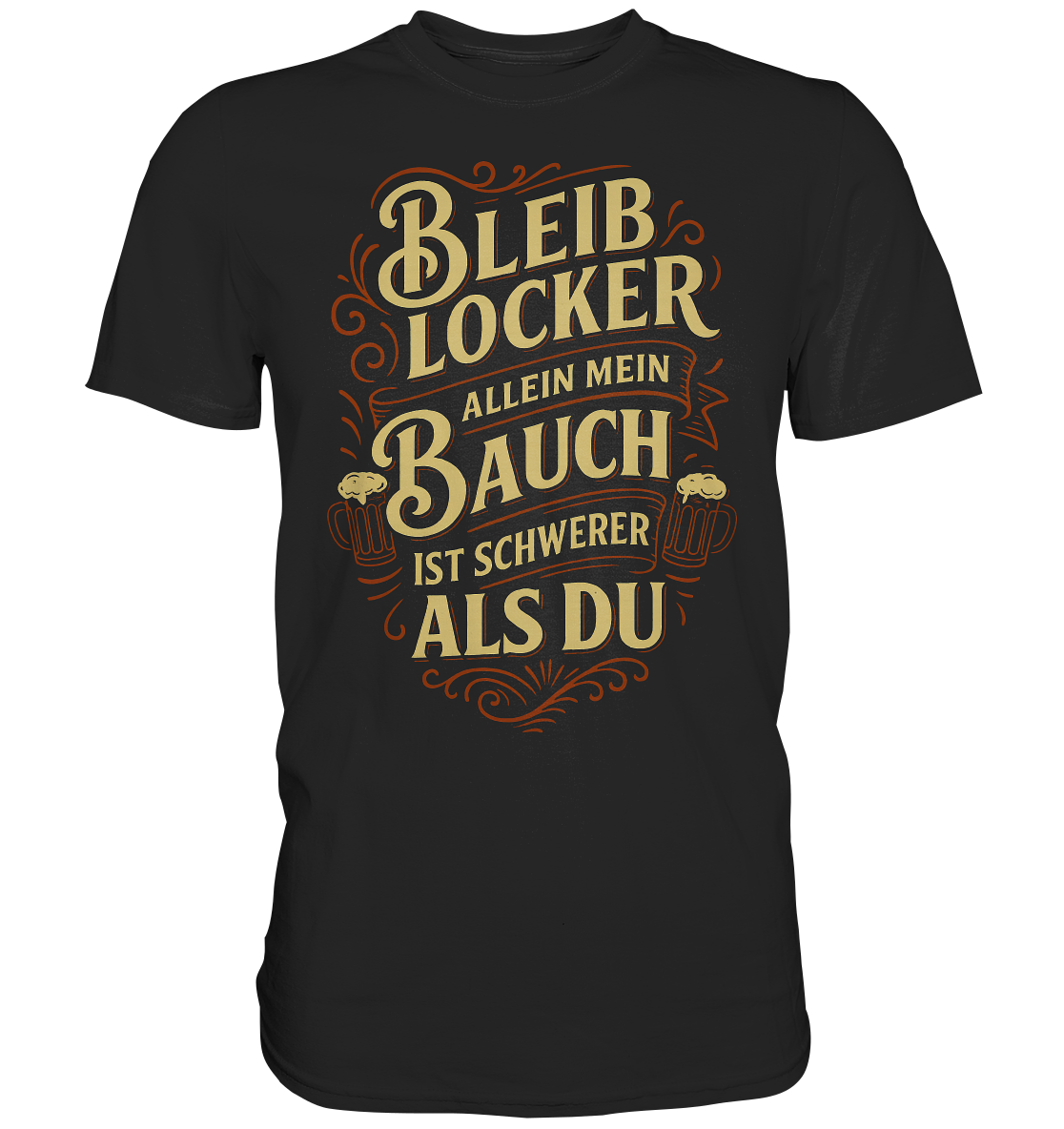 BleibL ocker - Premium Shirt