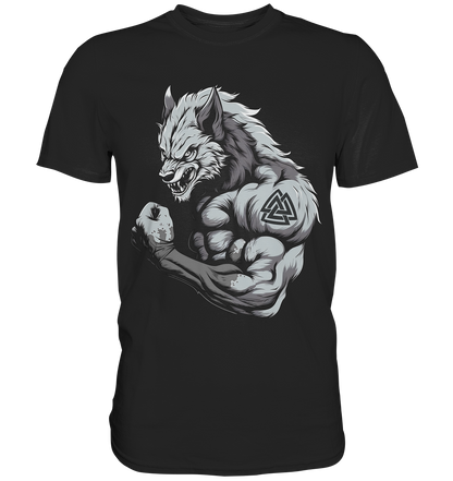 Wolf Valknut - Premium Shirt