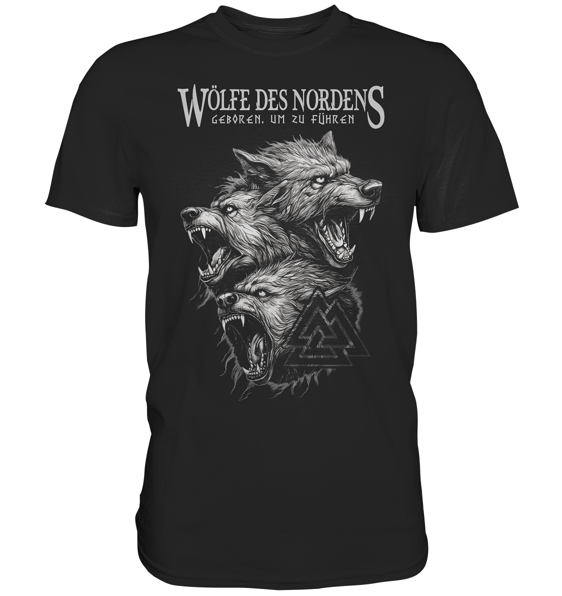 Wölfe Des Nordens - Premium Shirt